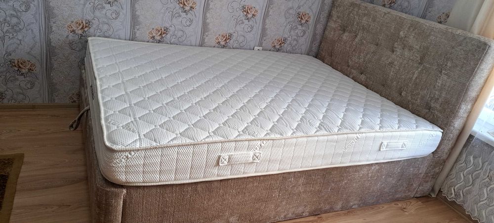Ново тапицирано легло + матрак TED  140/200 с гаранция.