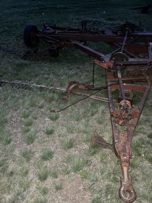 Сенокосилка и грабли