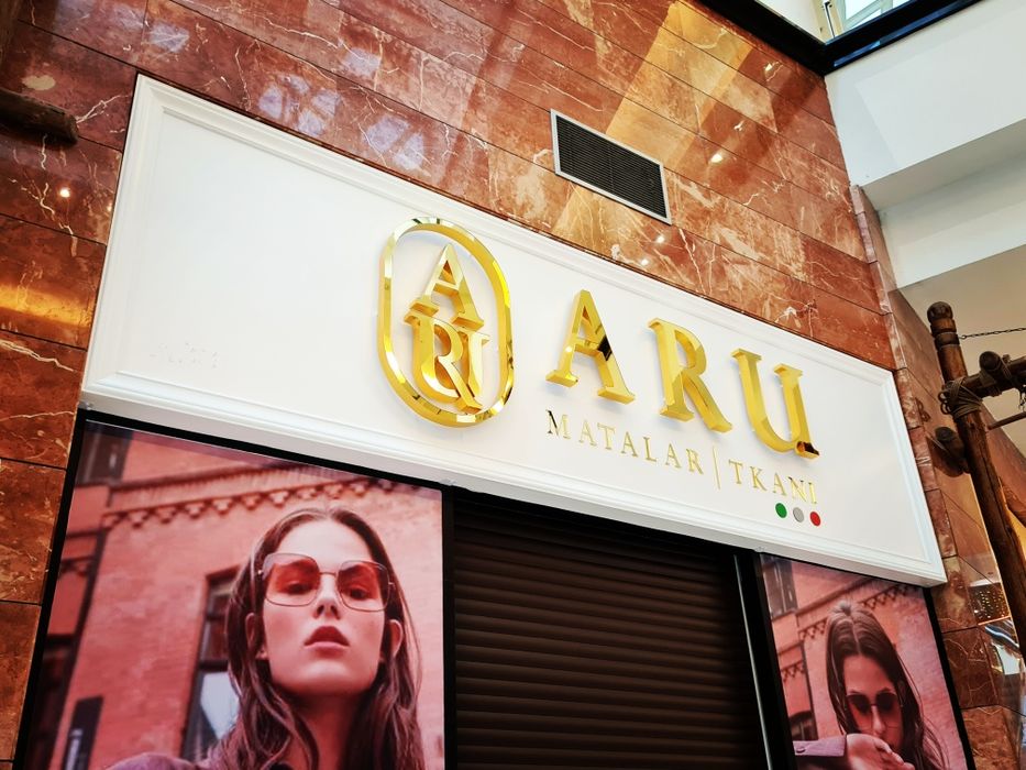 Объёмные буквы, наружная реклама, Вывески