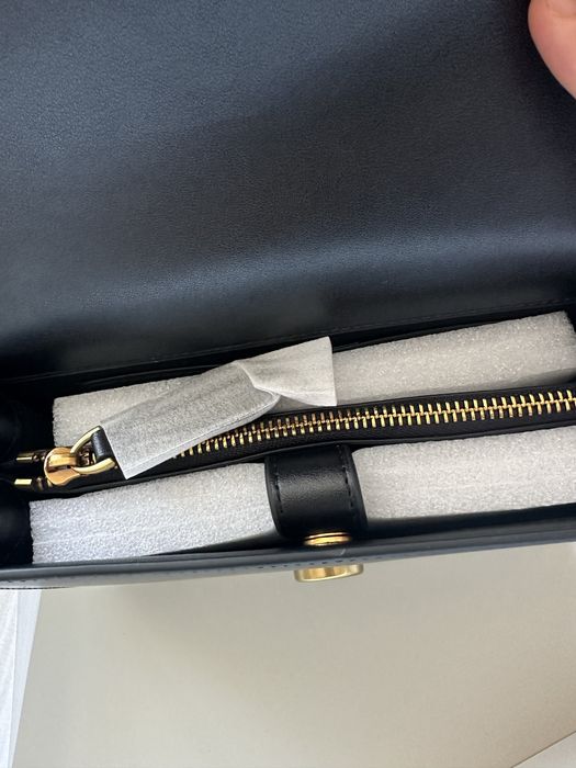 Чисто нова Чанта и колан Pinko Love Mini Icon в черен цвят