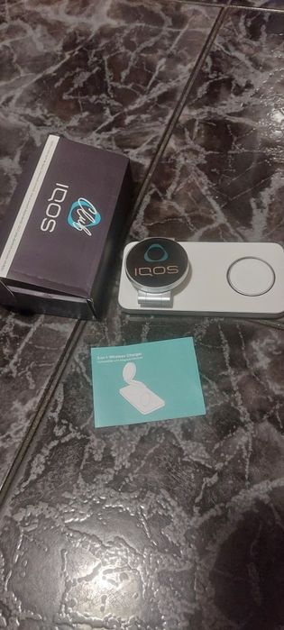 Vand incarcator iqos wireless nou pentru telefon ceas casti