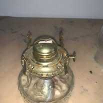 Lampa petrol de sticla