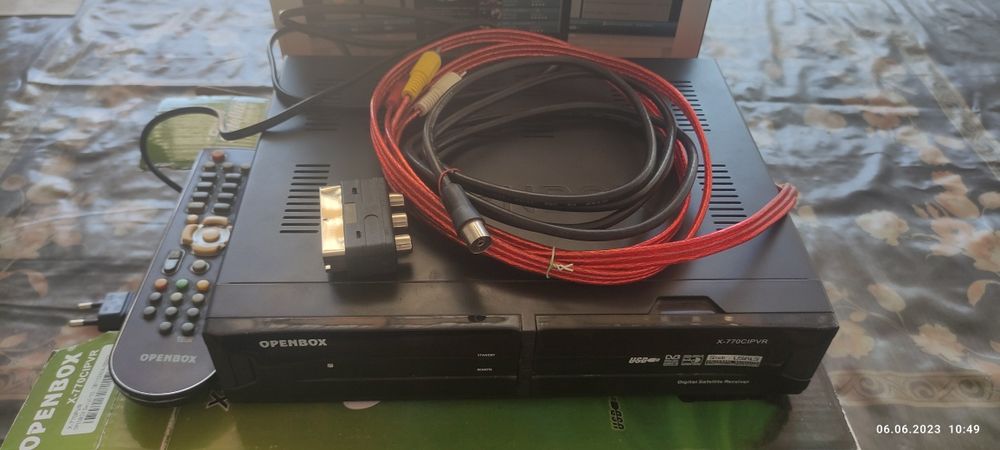 Антена +2тюнера+кабель