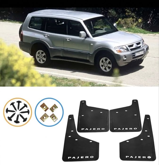 Брызговики на Mitsubishi Pajero 04-21