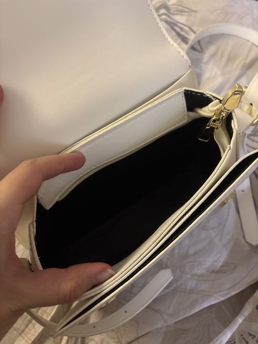 Сумка белая с браком