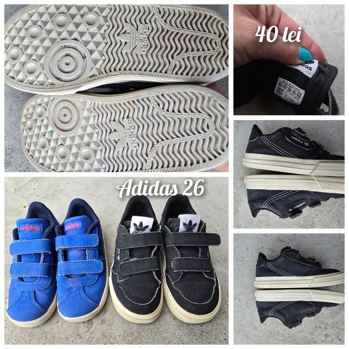 Adidasi, ghetuțe ,tenesi adidas,Zara cu Mickey, converse Nr 26 și 27