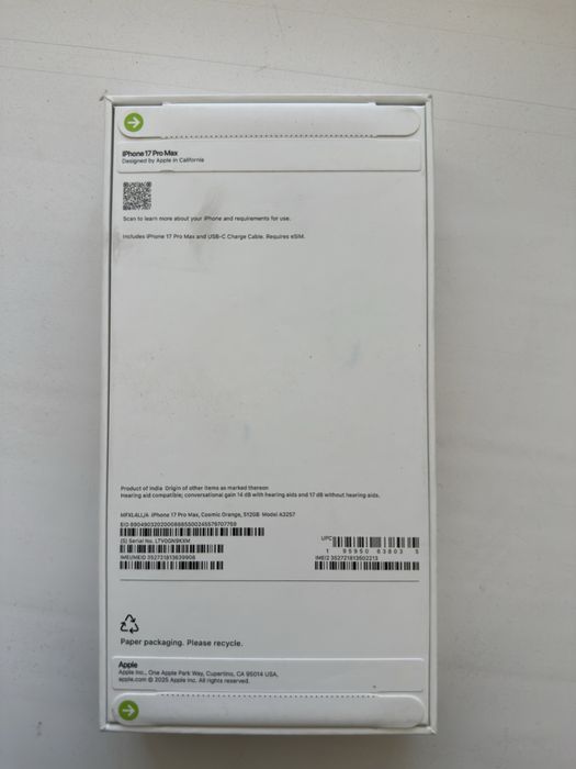 Продам iphone 17 pro max