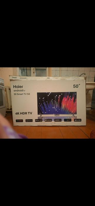 Телевизор Haier android tv
