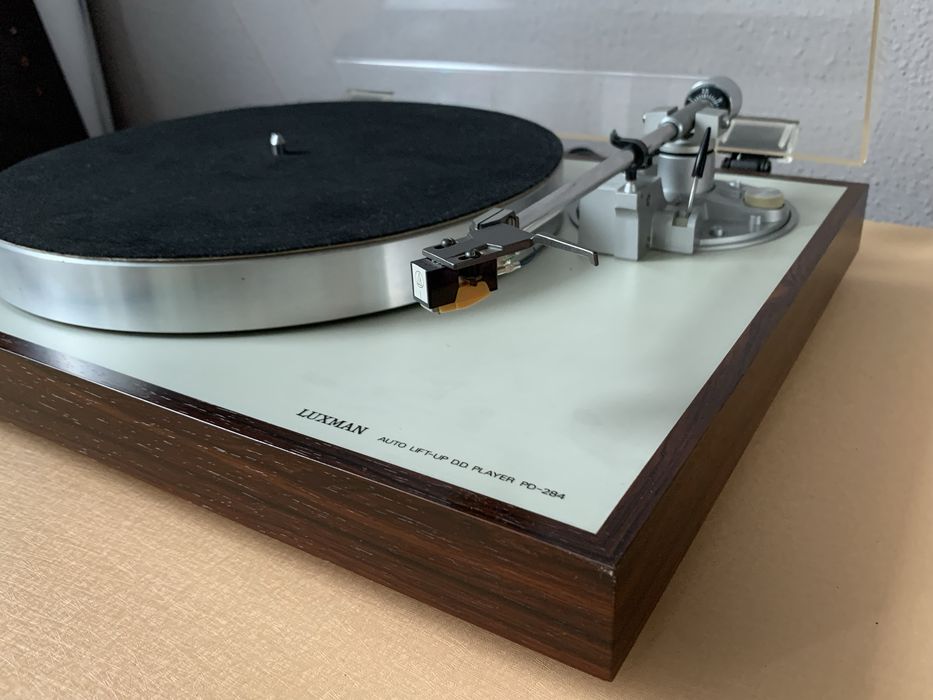 Pickup LUXMAN PD-284 Auto Lift-up DD Turntable Player Hi-Fi Vintage Made in Japan