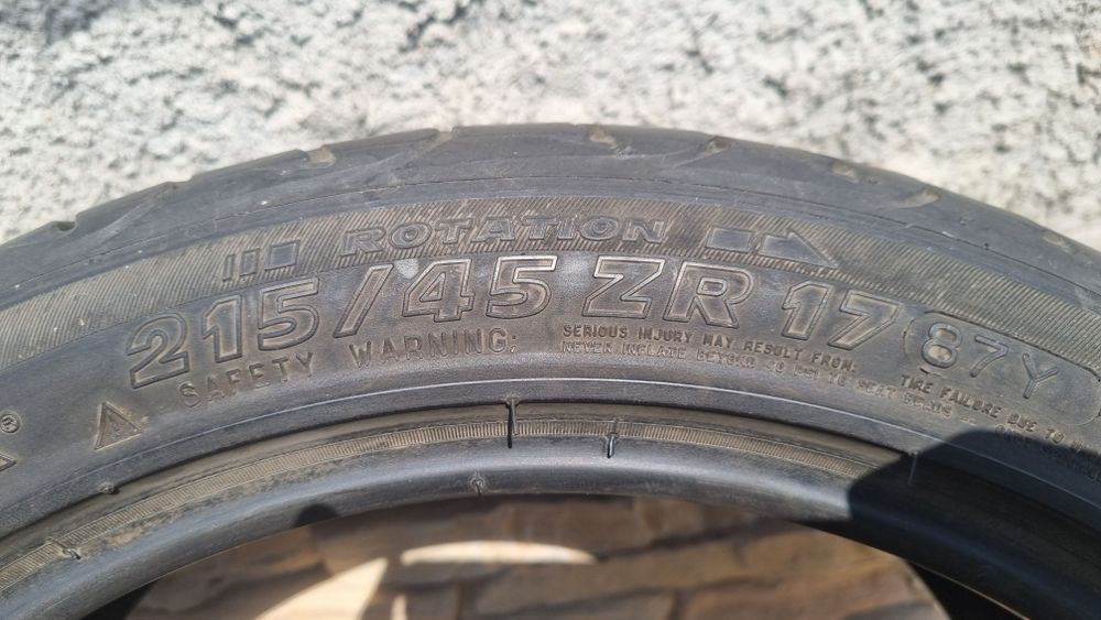 Летний шины MICHELIN 215/45/R17