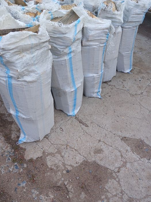 Продам пилиные дрова в мешках