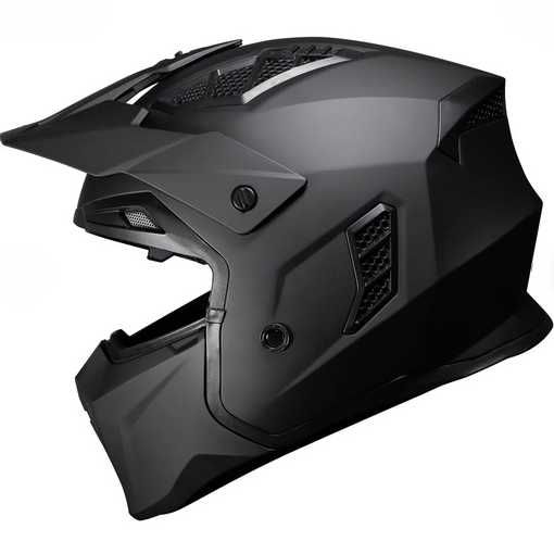 Casca moto Black Street Fighter Verde Army NOUA Casca moto/ATV/scuter