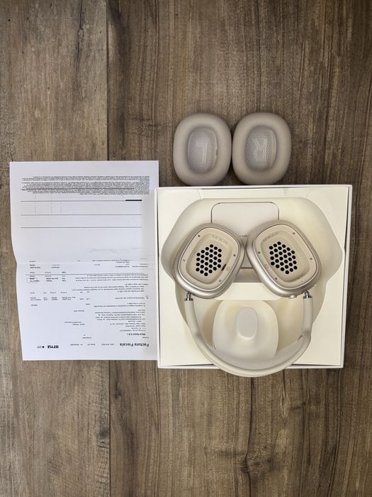Air Pods max starlight - usb c , detin factura fiscala