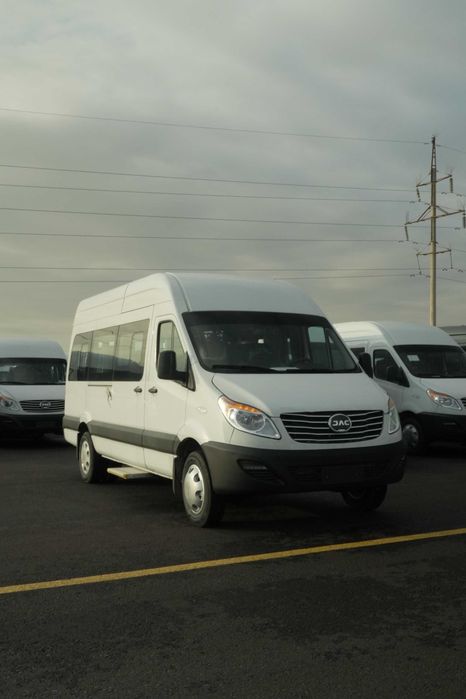 JAC Sunray BUS – Йўловчи ташиш учун ишончли ва қулай микроавтобус