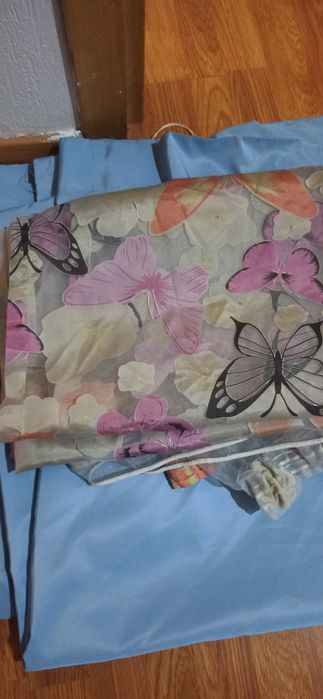 Шторы и тюль на 3 окна