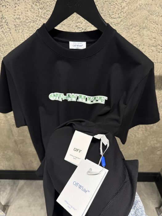 Off White брутална тениска ТОП качество XL размер