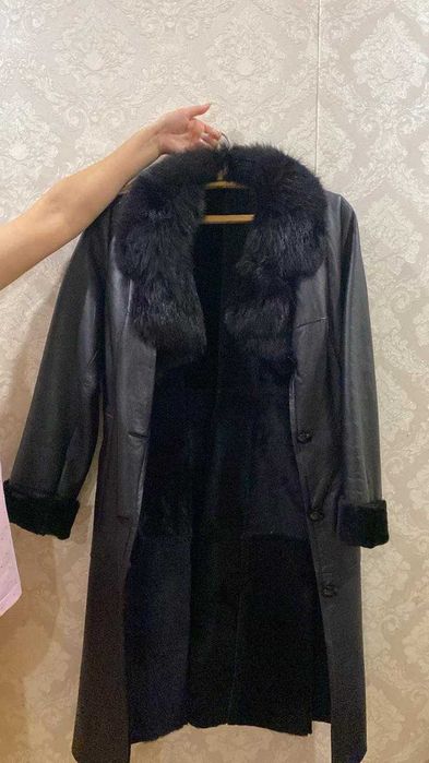 Дубленка кожаная