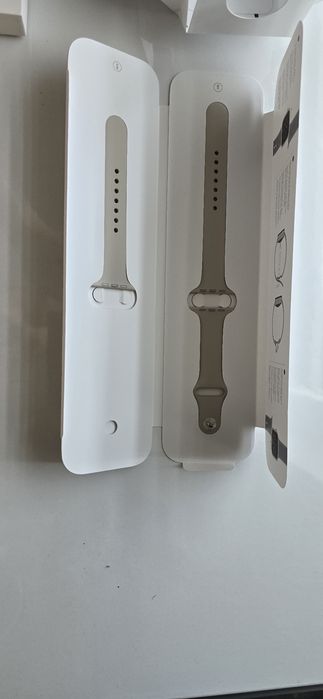 Apple Watch 7, GPS, Cellular, Carcasa Starlight Aluminium 45mm, Starli