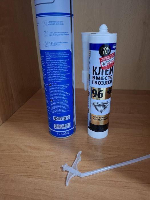 Пена для откос и клей