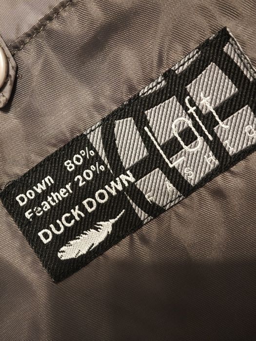 Пухено яке дамско зимно яке дълга грейка с пух сива