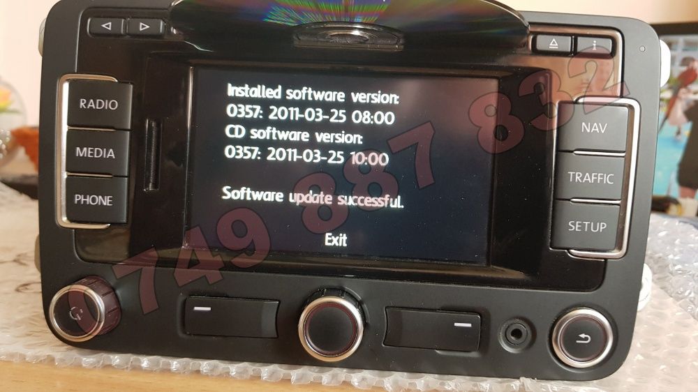 Update soft si harti pt RNS 310 vw,sk,seat-full europa