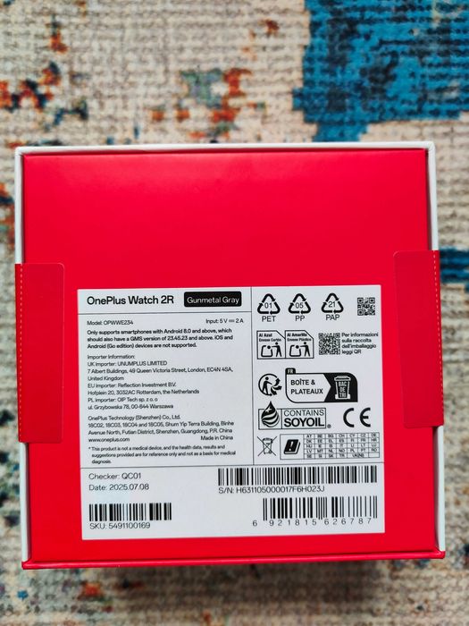 OnePlus Watch 2R смарт часовник