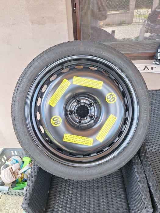 REZERVA SLIM R20 * Original Audi * Cauciuc Nou * Neutilizat * Audi A4 / A6 / A8 * Stare Perfectă * NOU* 600 Ron