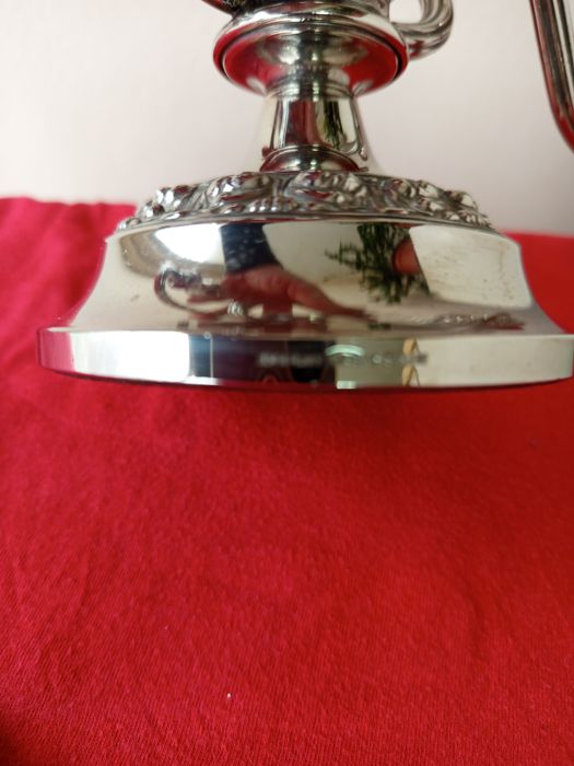 Красив посребрен маркиран английски сврщник