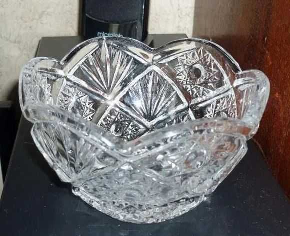 Хрустальная вазочка.Советская.