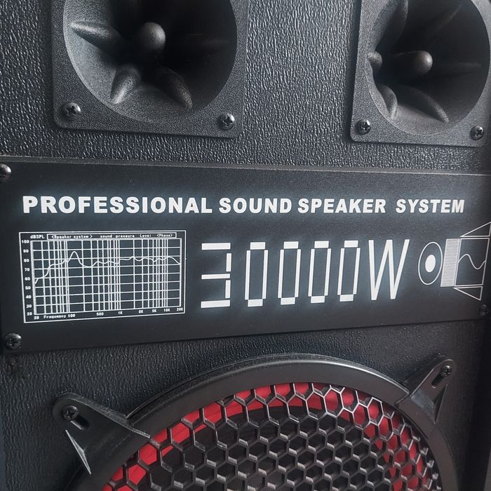 Телевизор и колонка