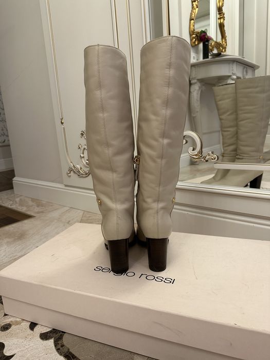 Зимние сапоги Sergio Rossi оригинал