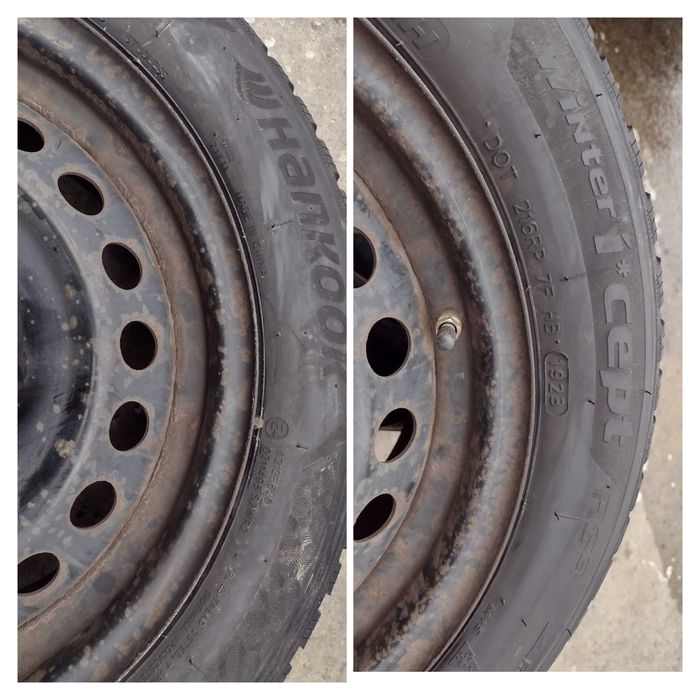 5x114,3/r16 cu senzori roți Renault și rezervă 5x114,3/r16