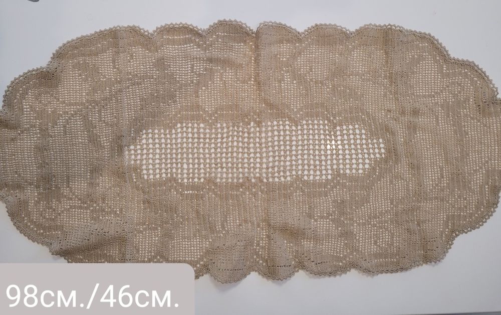 покривки плетени на една кука