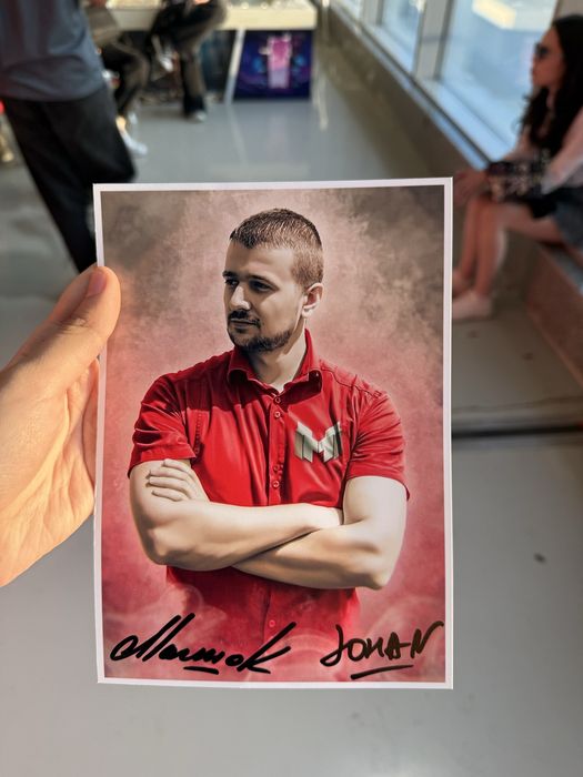 продам автограф мармока и джохана