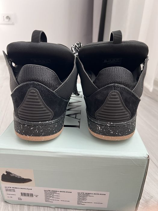 Lanvin Curb Oreo Black 43