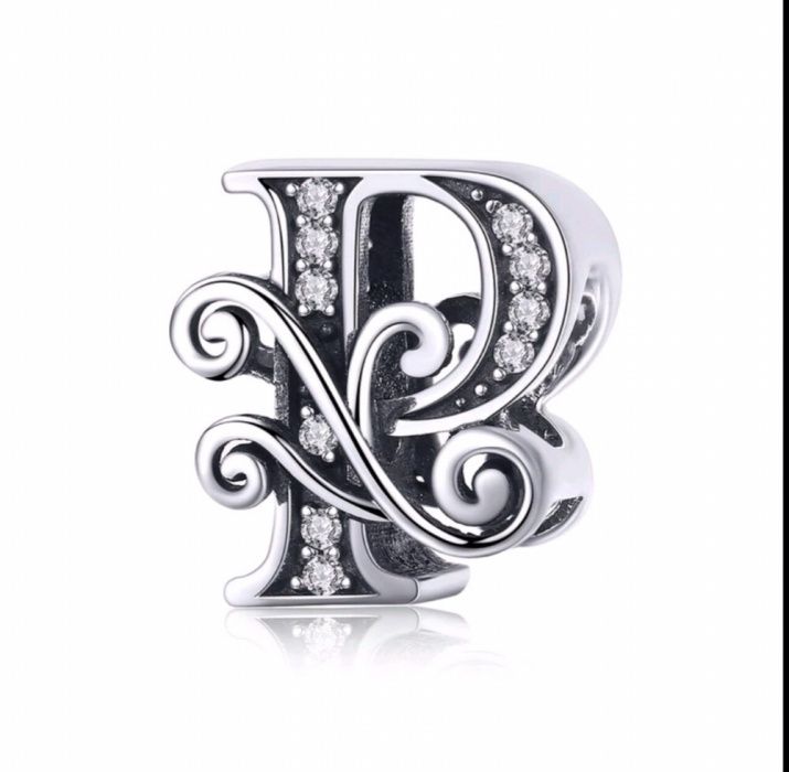 Талисман подходящ за гривна Пандора от А-Я 925 сребро
