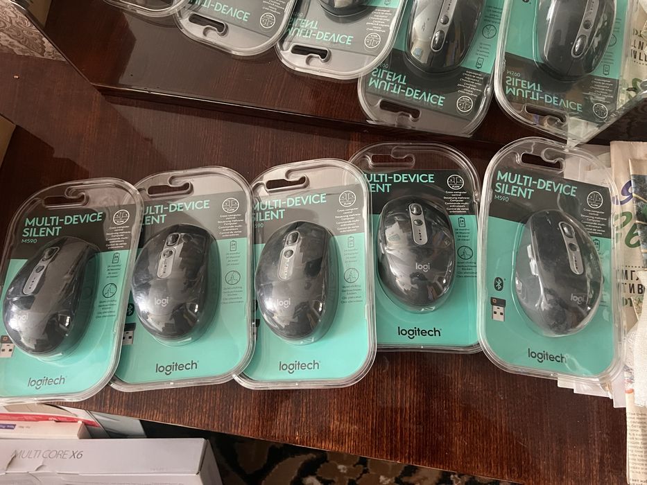 Мышки безпроводные Dell, logitech.