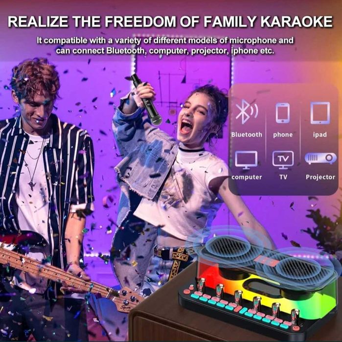 Комплект оборудване за подкаст Аудио миксер карта микрофони караоке