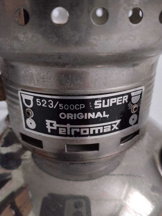Къмпинг фенер Petromax Original Germany 40 см неръждаема стомана