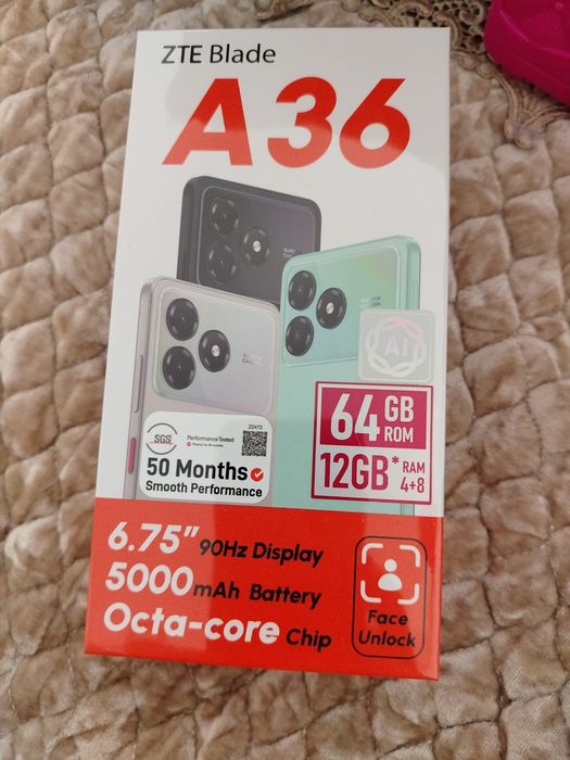 Продам ZTE A 36 новый