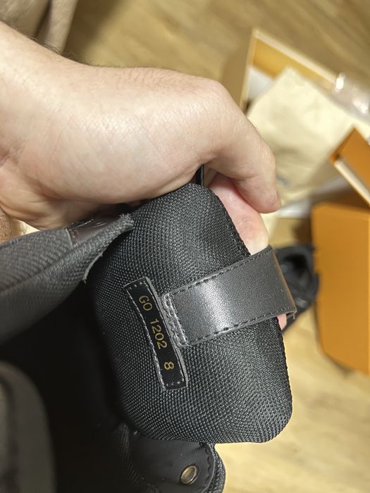 Adidasi LV Louis Vuitton SKATE Shoes Black/White 42/43