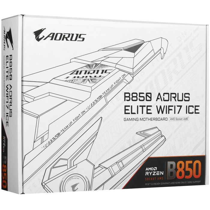 \ Материнская плата Gigabyte B850 AORUS ELITE ICE WIFI