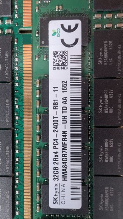 Memorii Server SKhynix 32Gb DDR4 2400 Pc4-2400T ECC, REG