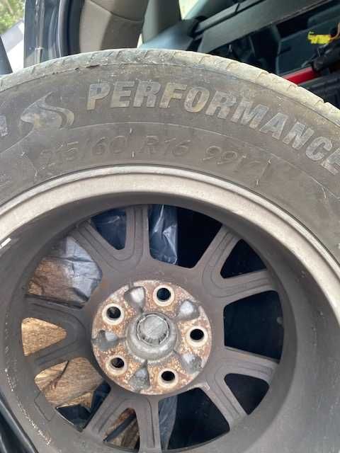 Roti cu jante aliaj vara Opel Insignia 215/60/16, cu senzori presiune, 5 x 120