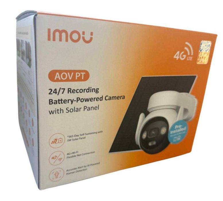 Cameră de supraveghere wireless (Wi-Fi) CU PANOU SOLAR