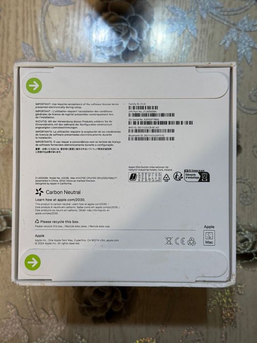 Mac mini M4 , 32GB RAM,1T SSD