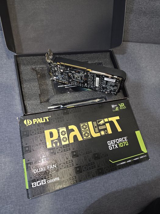 Продам видеокарты PALIT 1070 GTX 8GB