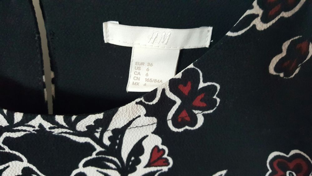 rochie imprimeuri H&M