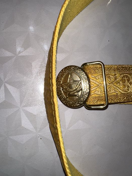 Парадный аксельбант и ремень