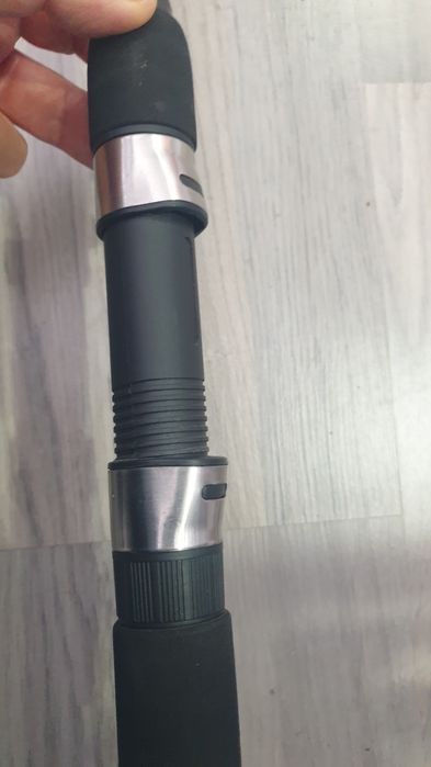 Лукс въдица -телескоп,карбон 3.50м 100гр+макара Silstar 8000 шаран